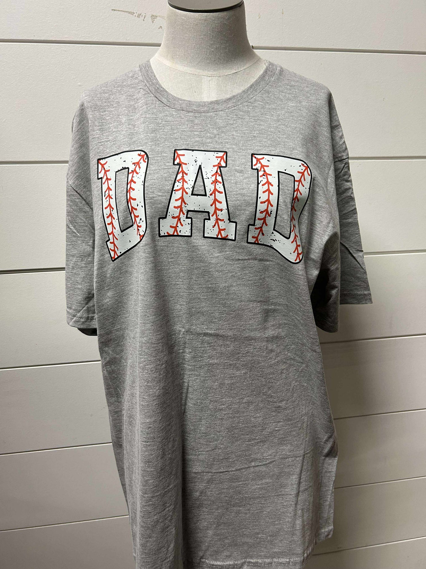 Baseball Stitch Dad Graphic T-shirt