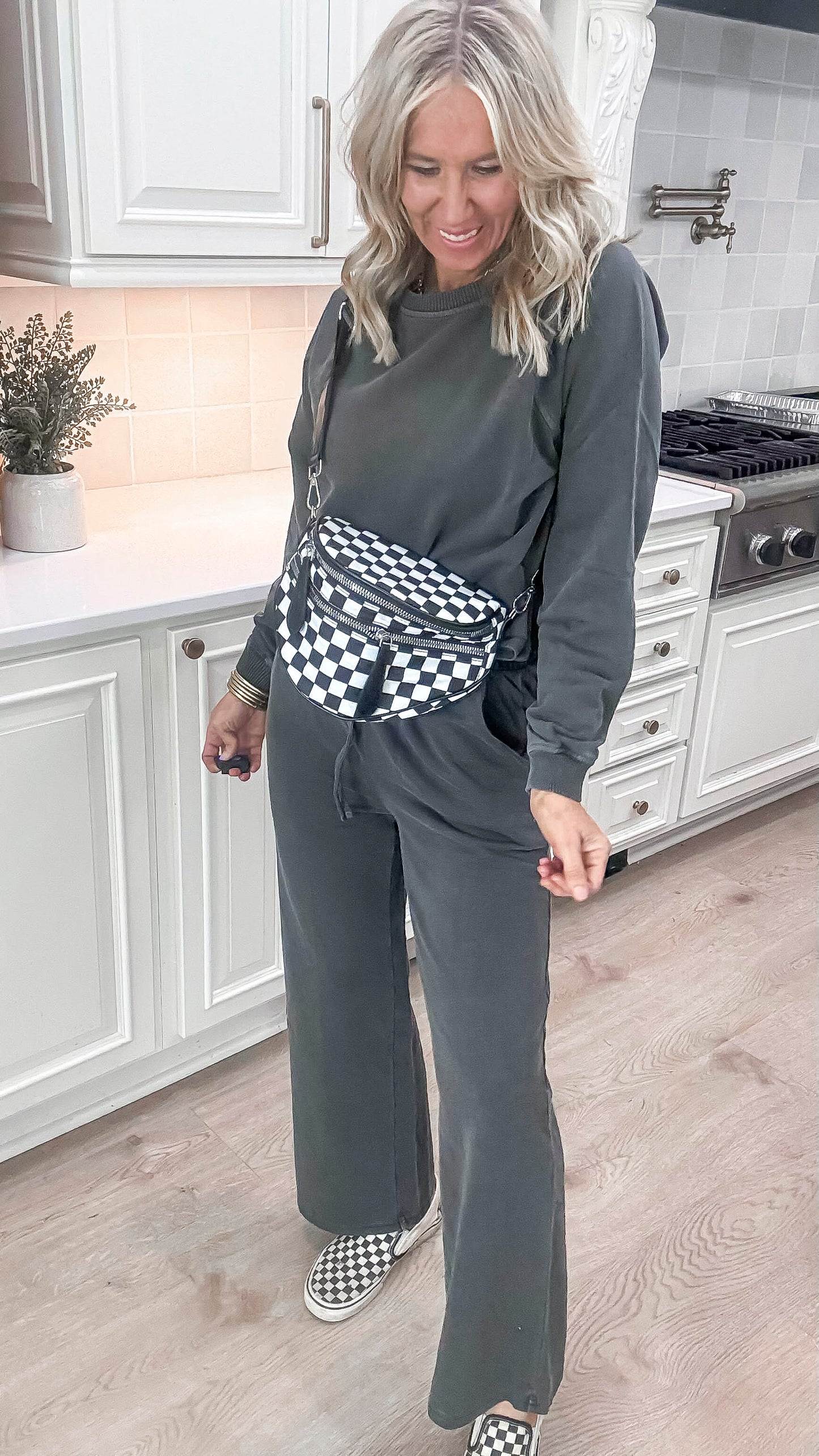 Washed French Terry Pullover & Pants Set - DEAL