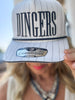 Dingers Baseball White Stripe Trucker Hat