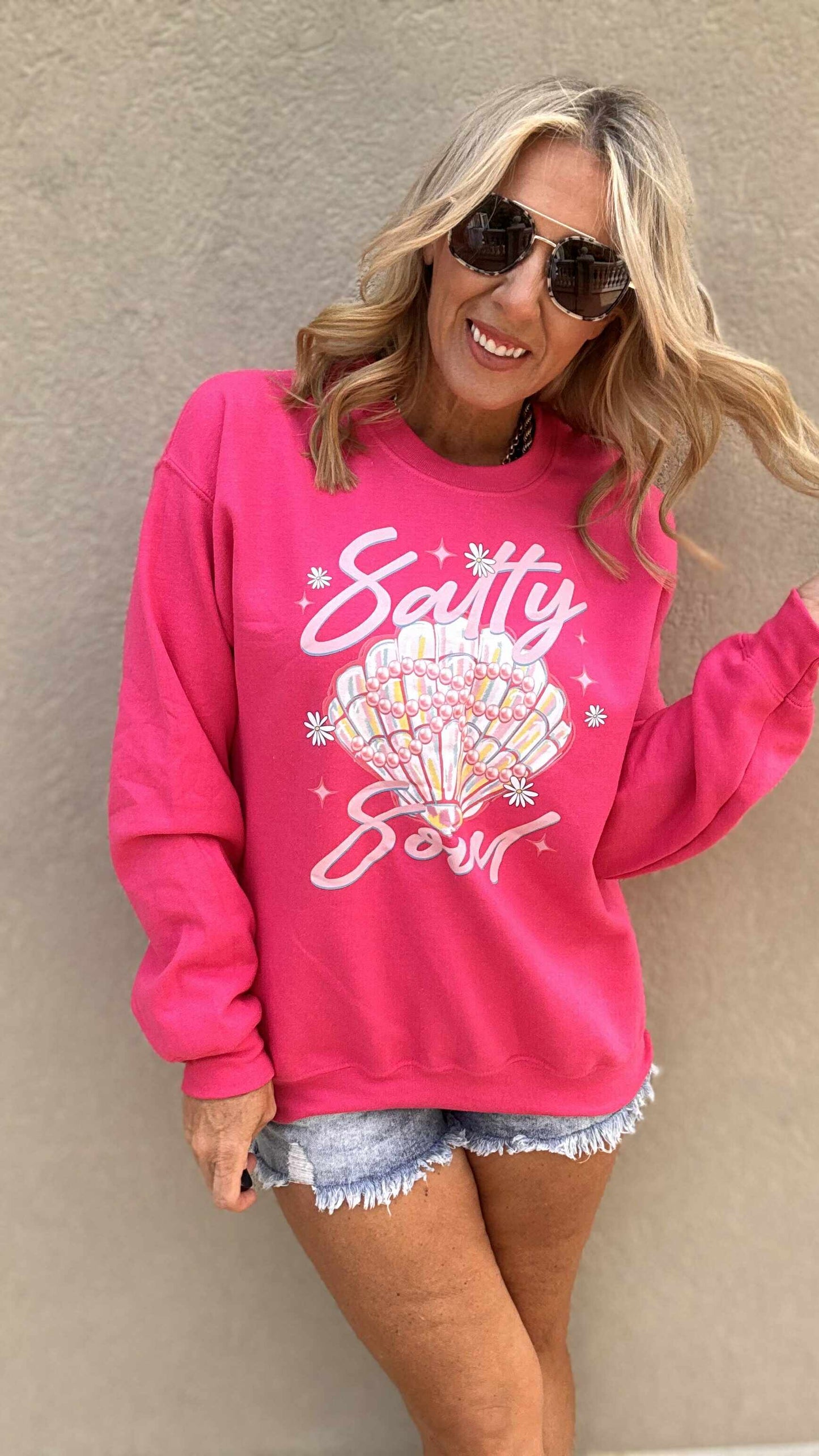 Salty Soul Graphic Sweatshirt