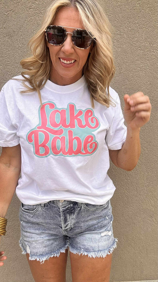 Lake Babe Garment Graphic T-shirt