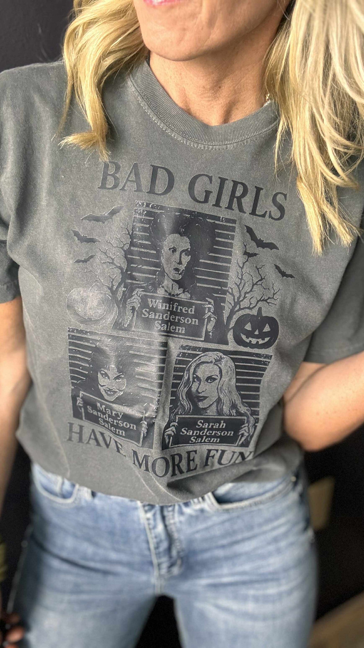 Bad Girls Have More Fun Garment Graphic T-shirt