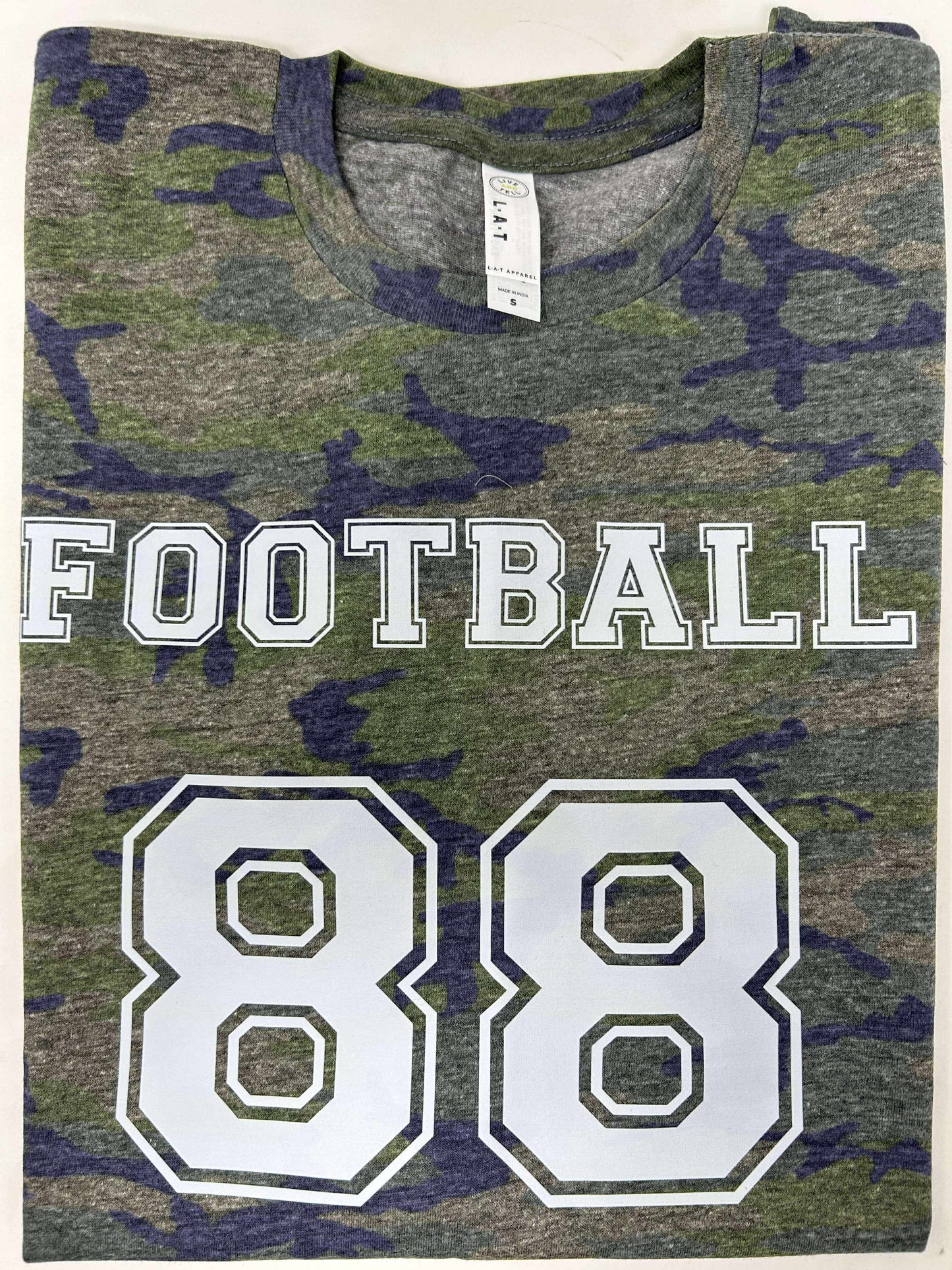Football 88 Varsity Camo Graphic T-shirt (2 COLORS)