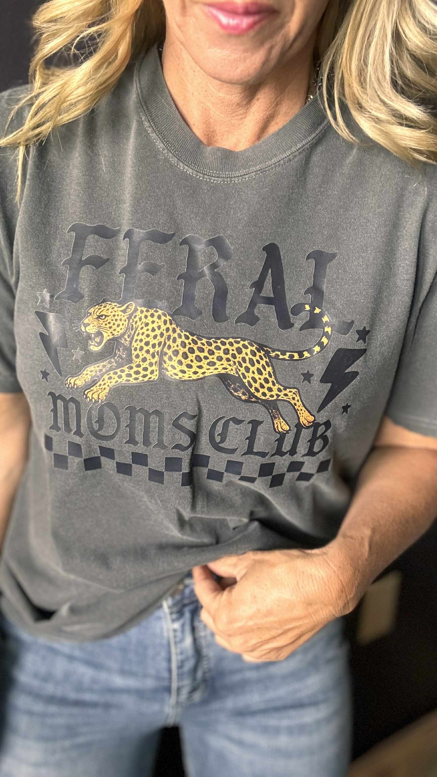 Feral Mom's Club Garment Graphic T-shirt