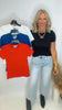 The Amelia Basic Crew Neck Short Sleeve Tee | Zenana (4 COLORS) *DEAL*