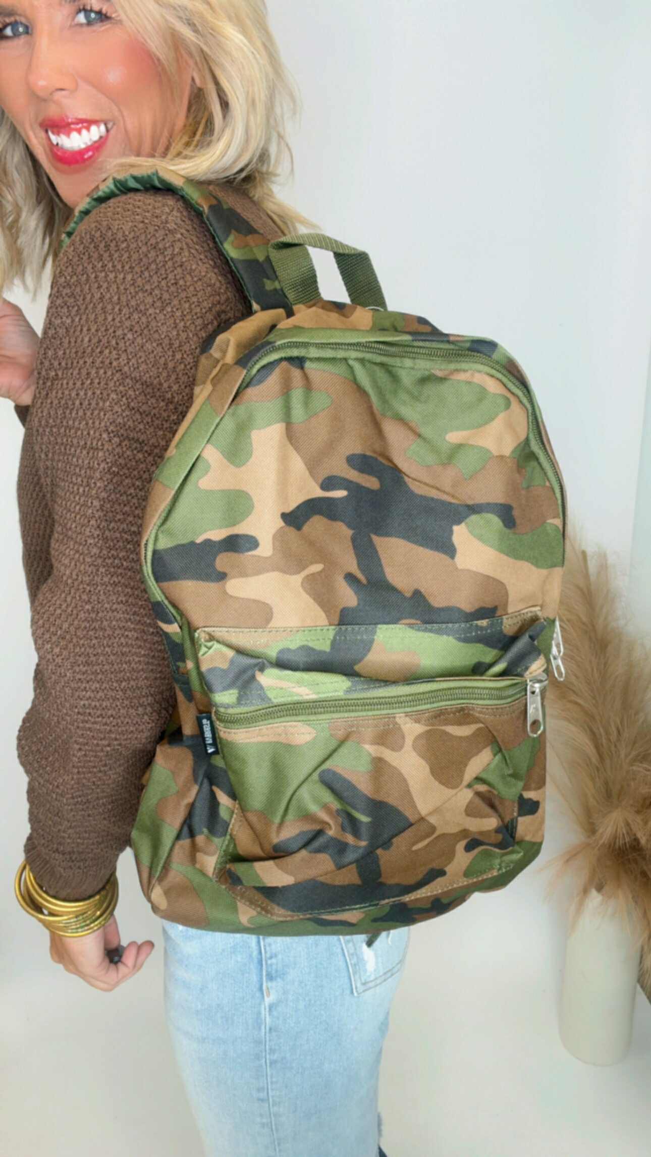 Camo Basic Backpack