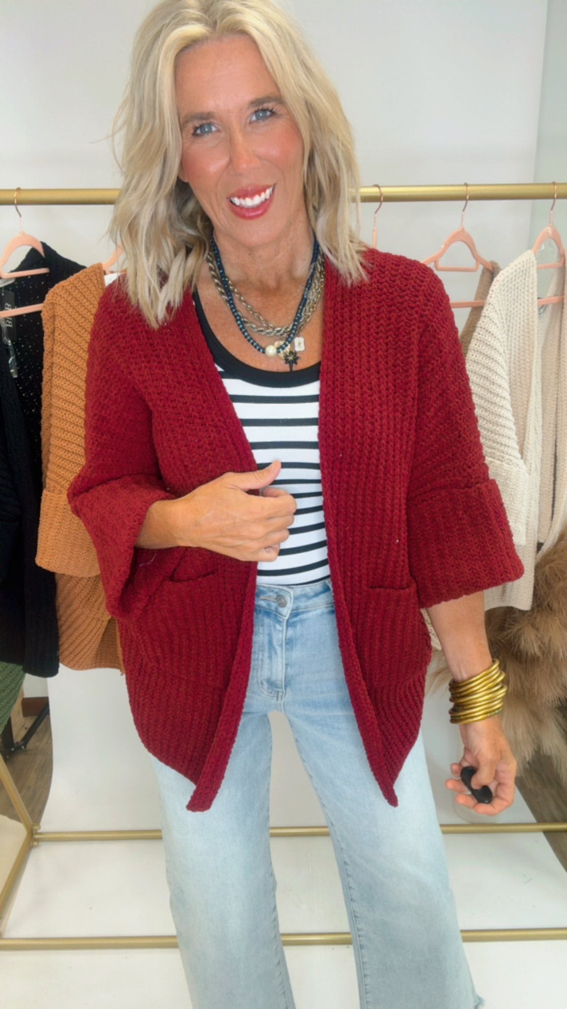 The Willow Oversized Open Cardigan Sweater | Zenana (6 COLORS) *DEAL*