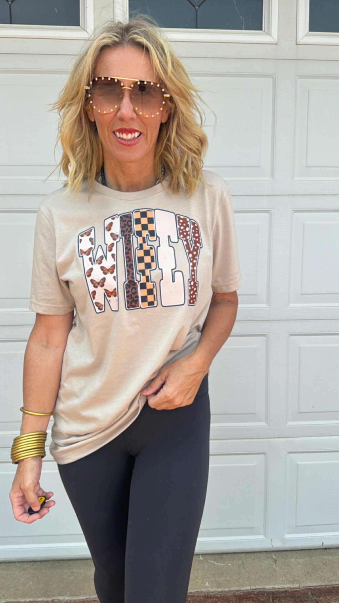 Wild About Wifey Graphic T-shirt