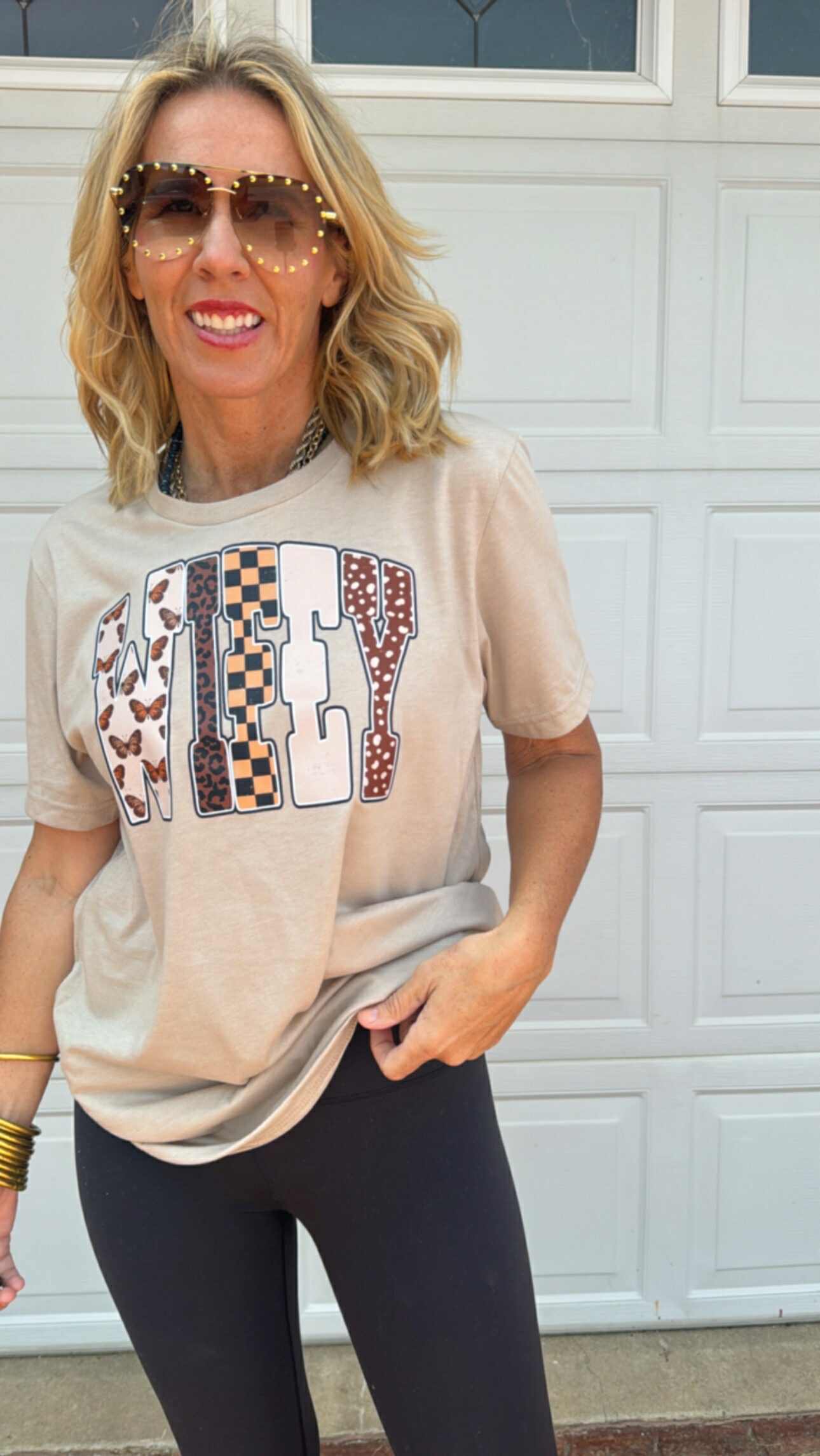 Wild About Wifey Graphic T-shirt