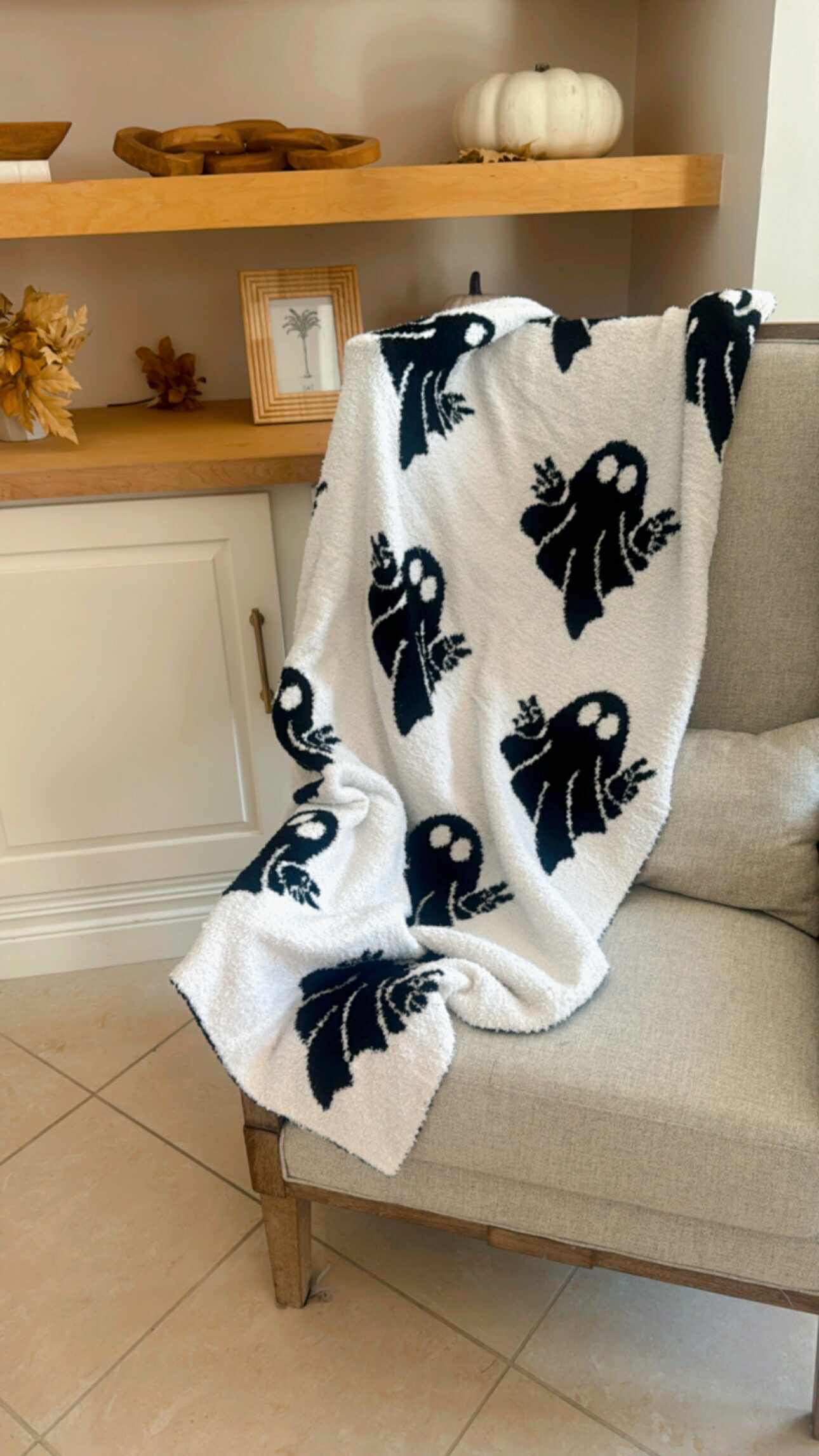 Ghost Mode Reversible Dreamer Blanket | Salty Wave - START SHIP DATE: SEPT 15TH*DEAL*