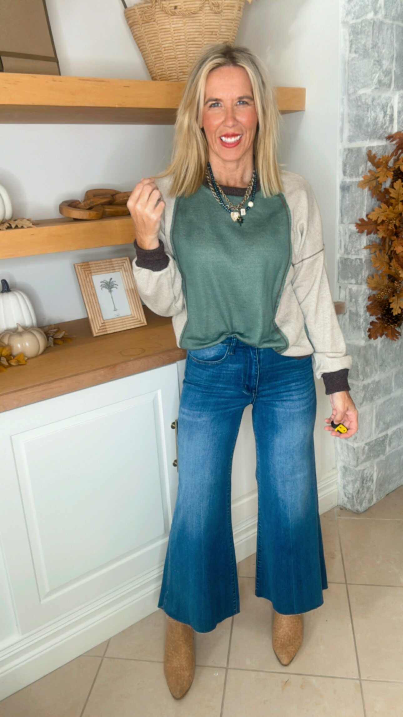 Ooh Lala Color Block Sweater