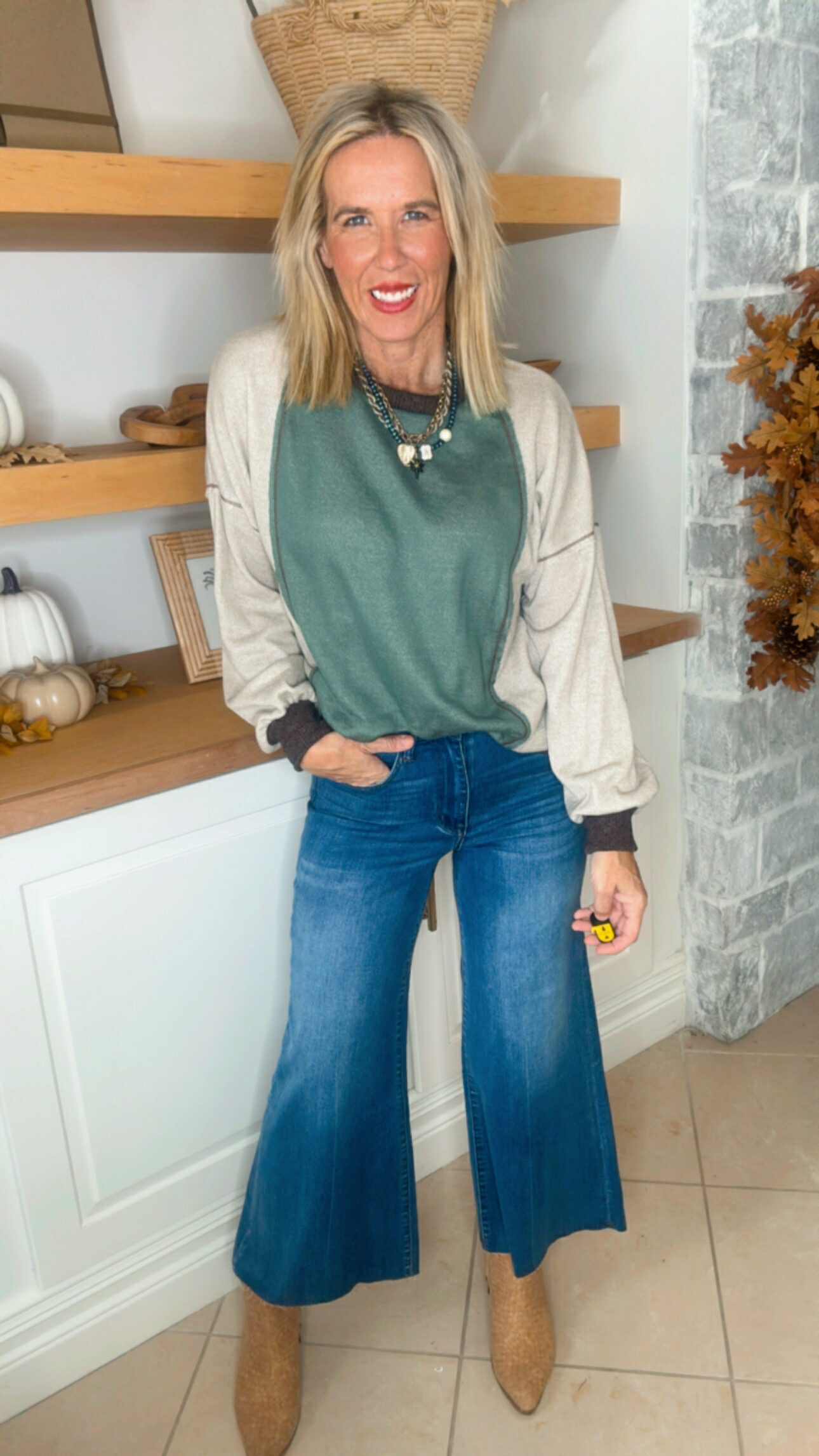 Ooh Lala Color Block Sweater