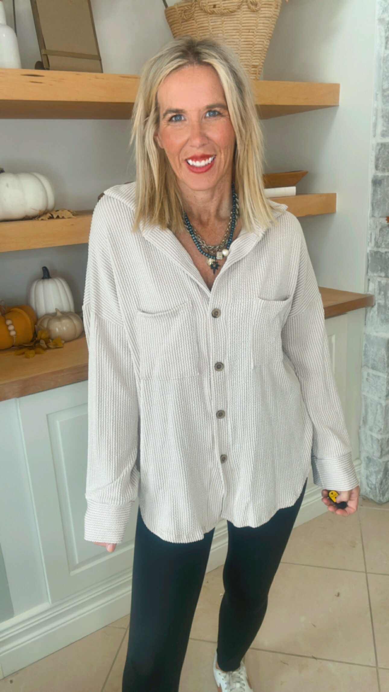The Minas Ribbed Shacket