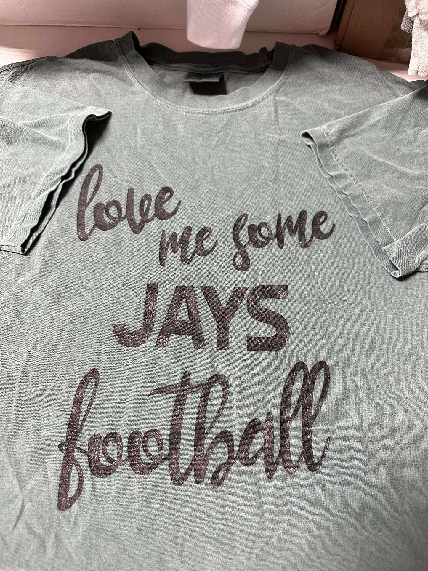 Love me Some Jays Football Garment Dyed Graphic T-Shirt *FINAL SALE