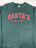 Santa's Favorite Crewneck Graphic Sweatshirt