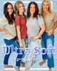 The Lynne Ultra Soft Heathered Vneck T-Shirt | SALTY WAVE *PREORDER - START SHIP DATE: OCT 28TH