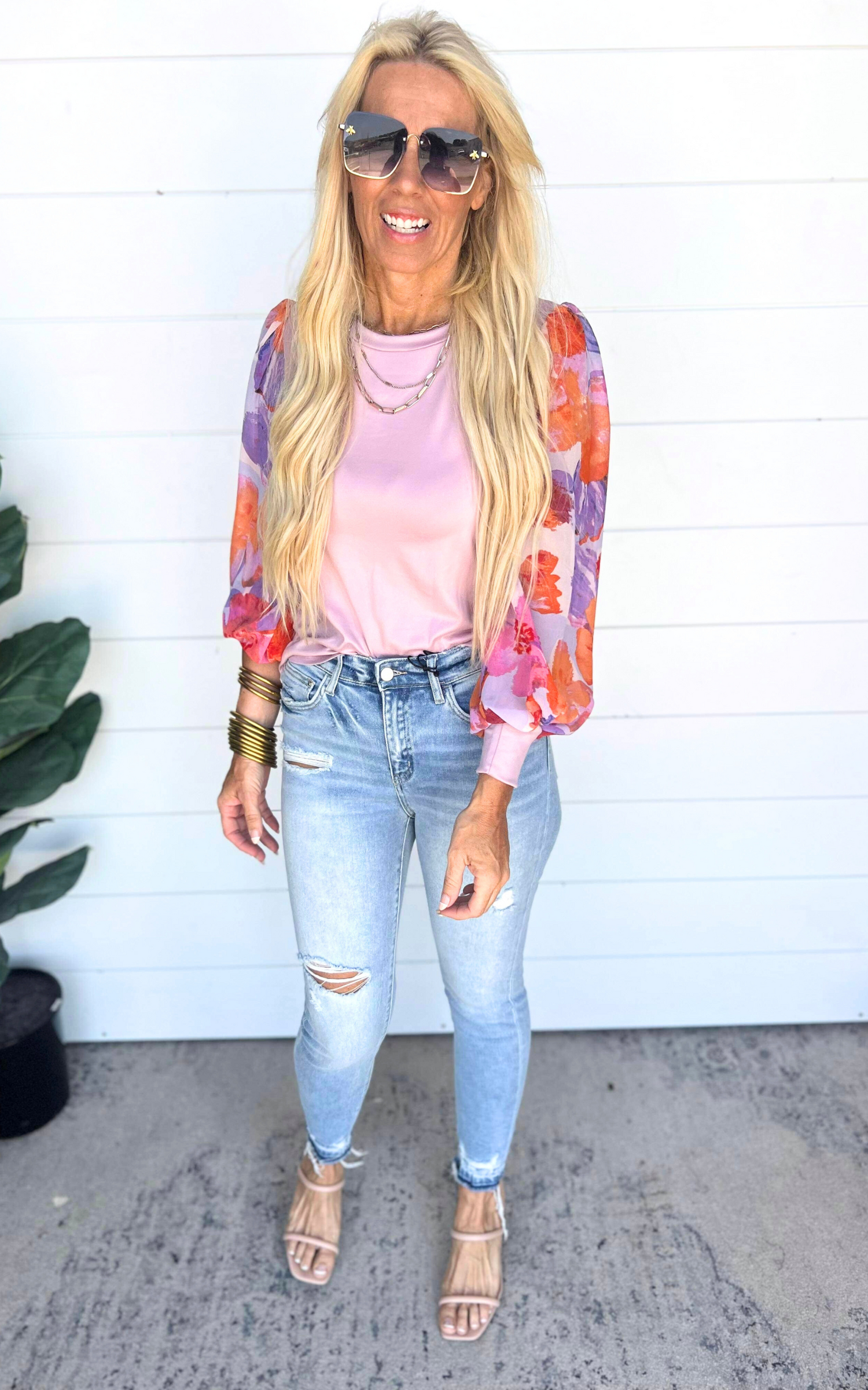 floral top