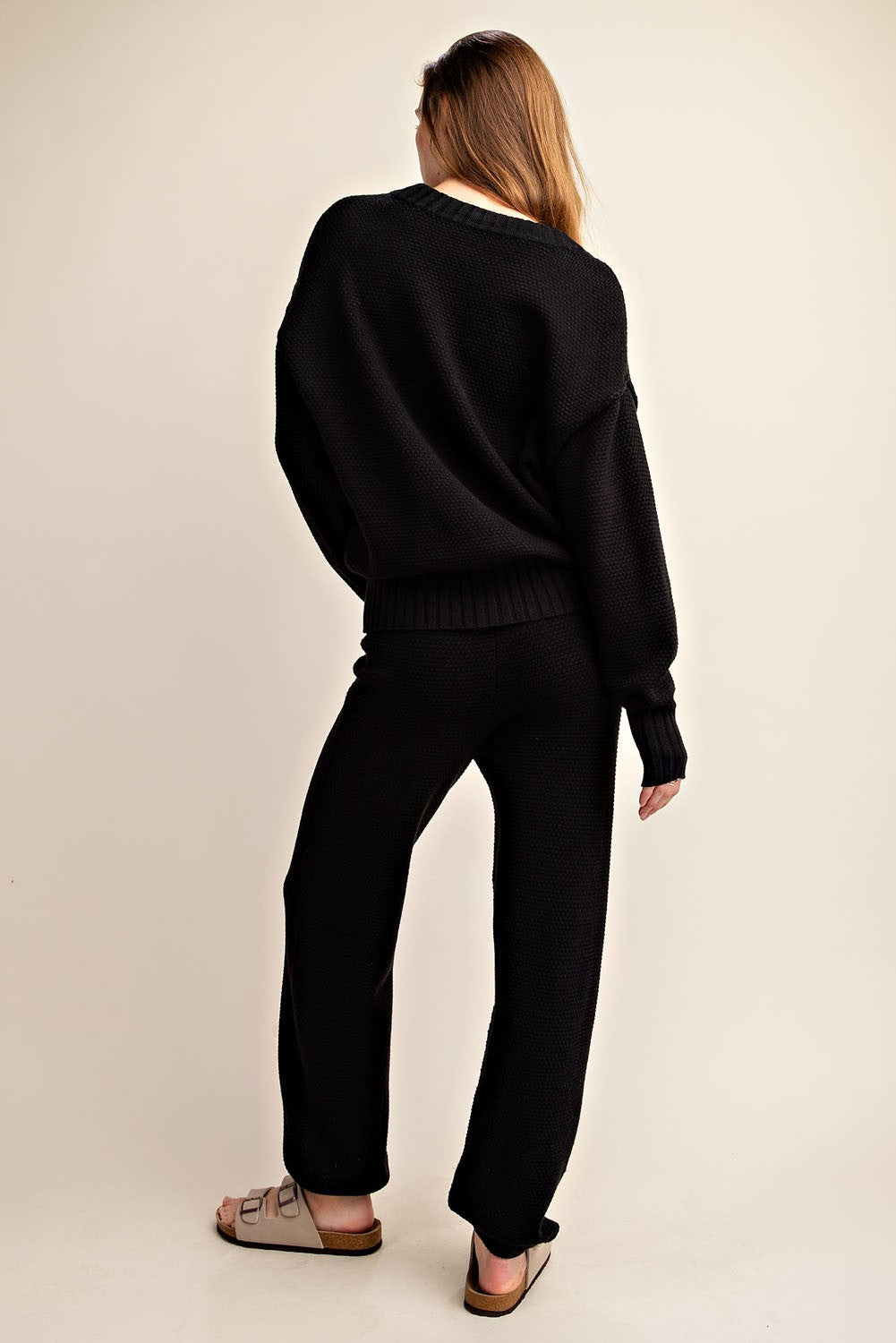 Oversized Cardigan Sweater w/ Matching Pant| RAE MODE