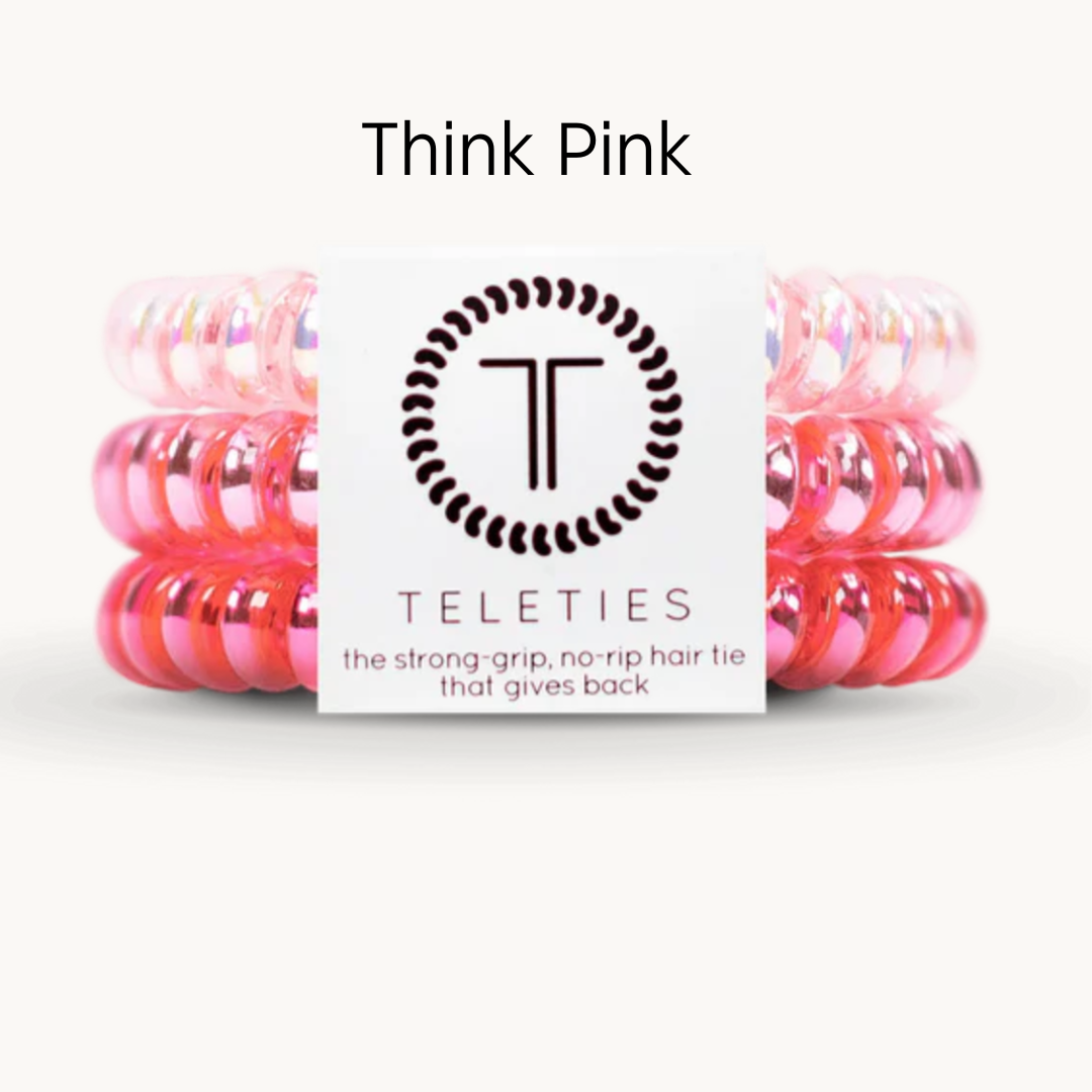 Large Coil Hair Ties (Set of 3) | Teleties** - DEAL