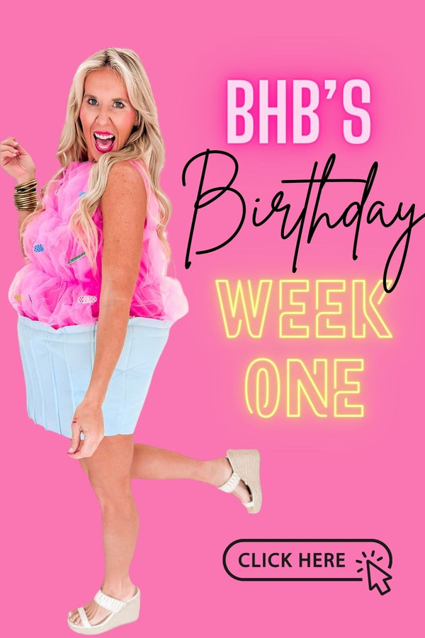 Birthday Bash - Week One Events