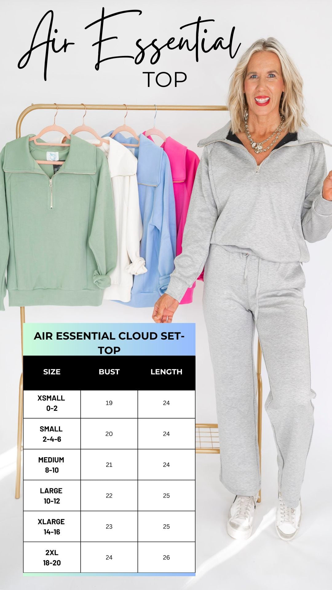 AirEssential Cloud Top by Salty Wave - DEAL (6 COLORS)