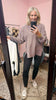 Washed Oversized Long Sleeve Top With Slit (3 COLORS) | HYFVE *LA LIVE PREORDER**
