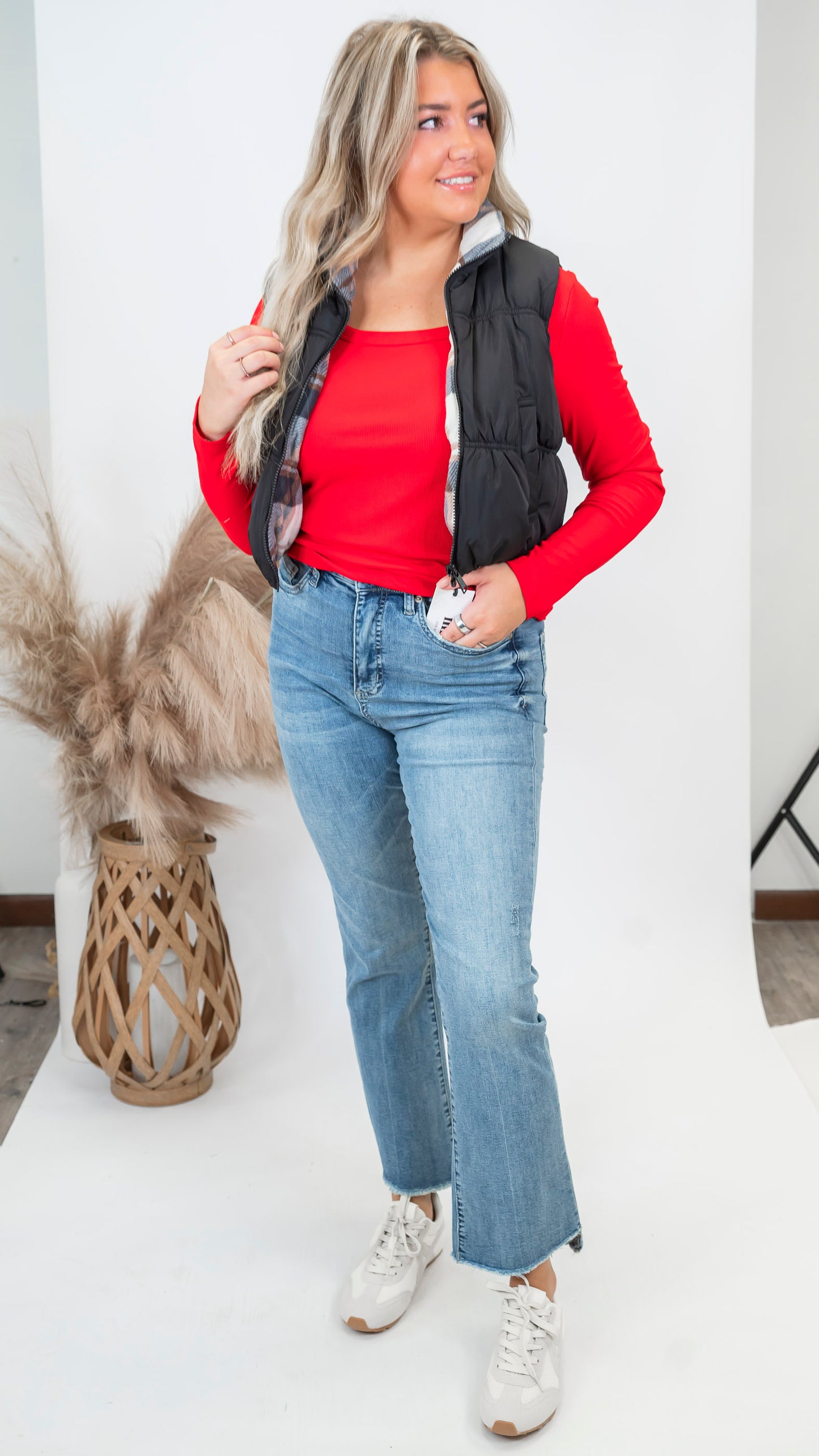 MICA | The Allure Tummy Control Bootcut Crop Denim Jean*
