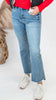 MICA | The Allure Tummy Control Bootcut Crop Denim Jean*
