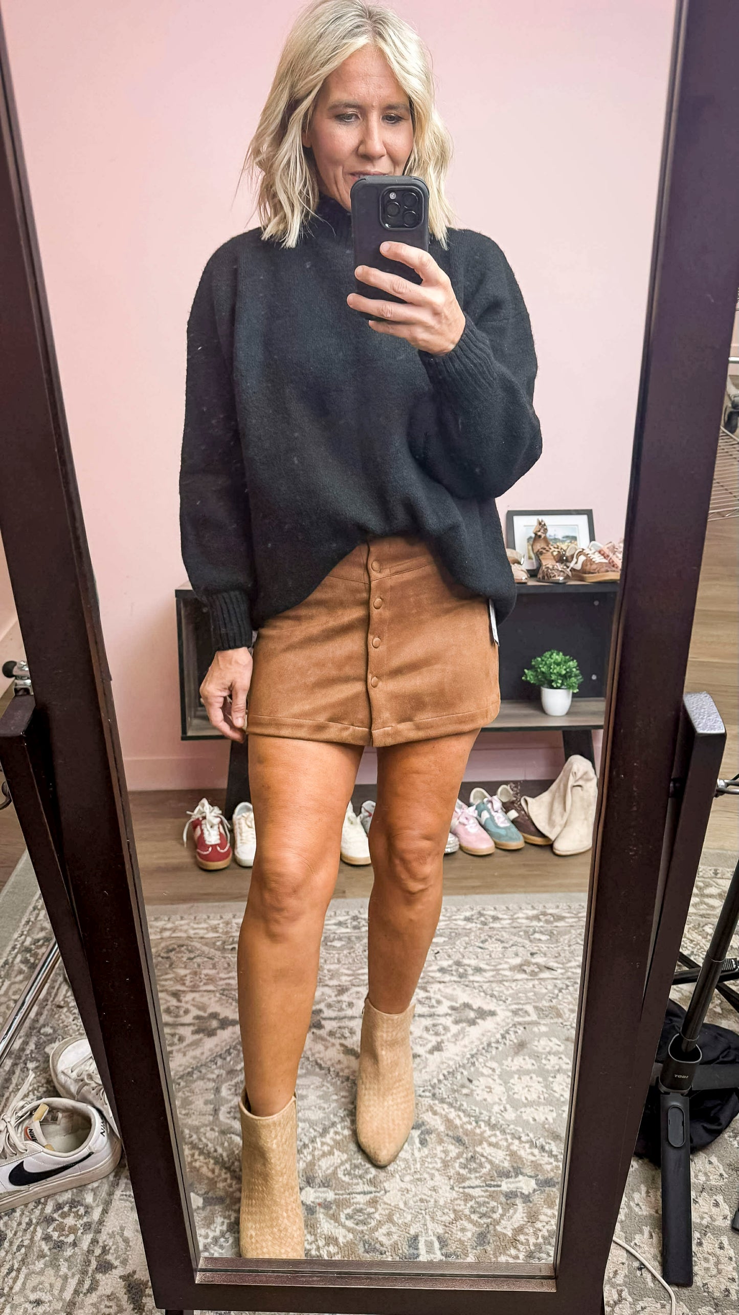 Mock Neck Sweater (4 COLORS) | ZENANA *LA LIVE PREORDER