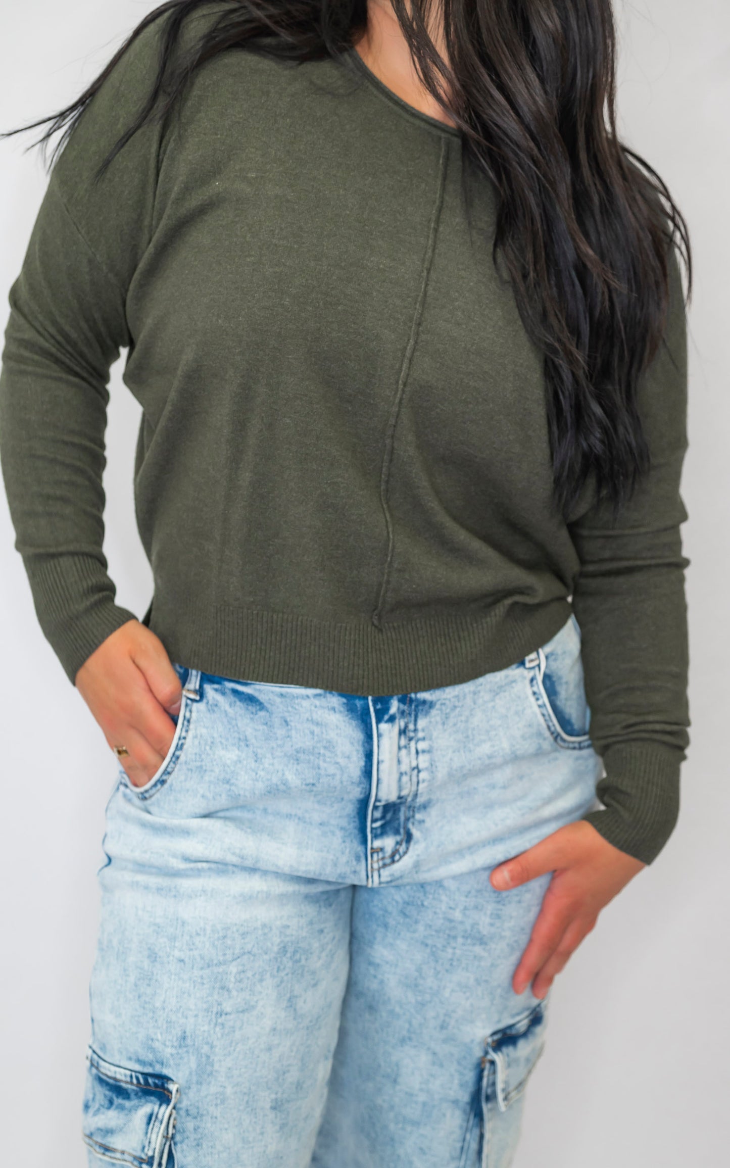 The Dreamer Round Neck Sweater | ZENANA (8 COLORS)
