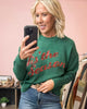 Tis the Season Christmas Holiday Sweater Top
