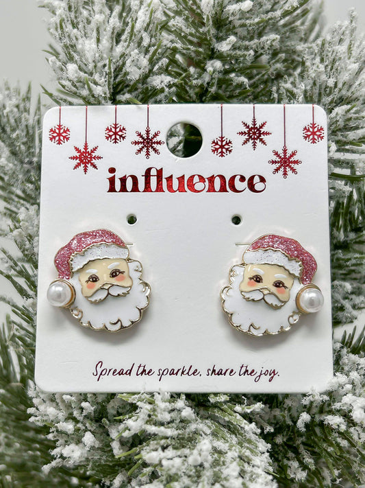 It's Santa Stud Earrings