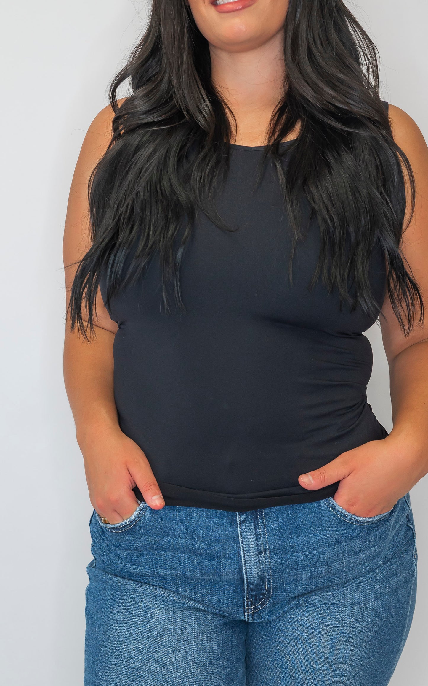 Reversible V Or U Neckline Seamless Tank - Part 2 (10 COLORS)
