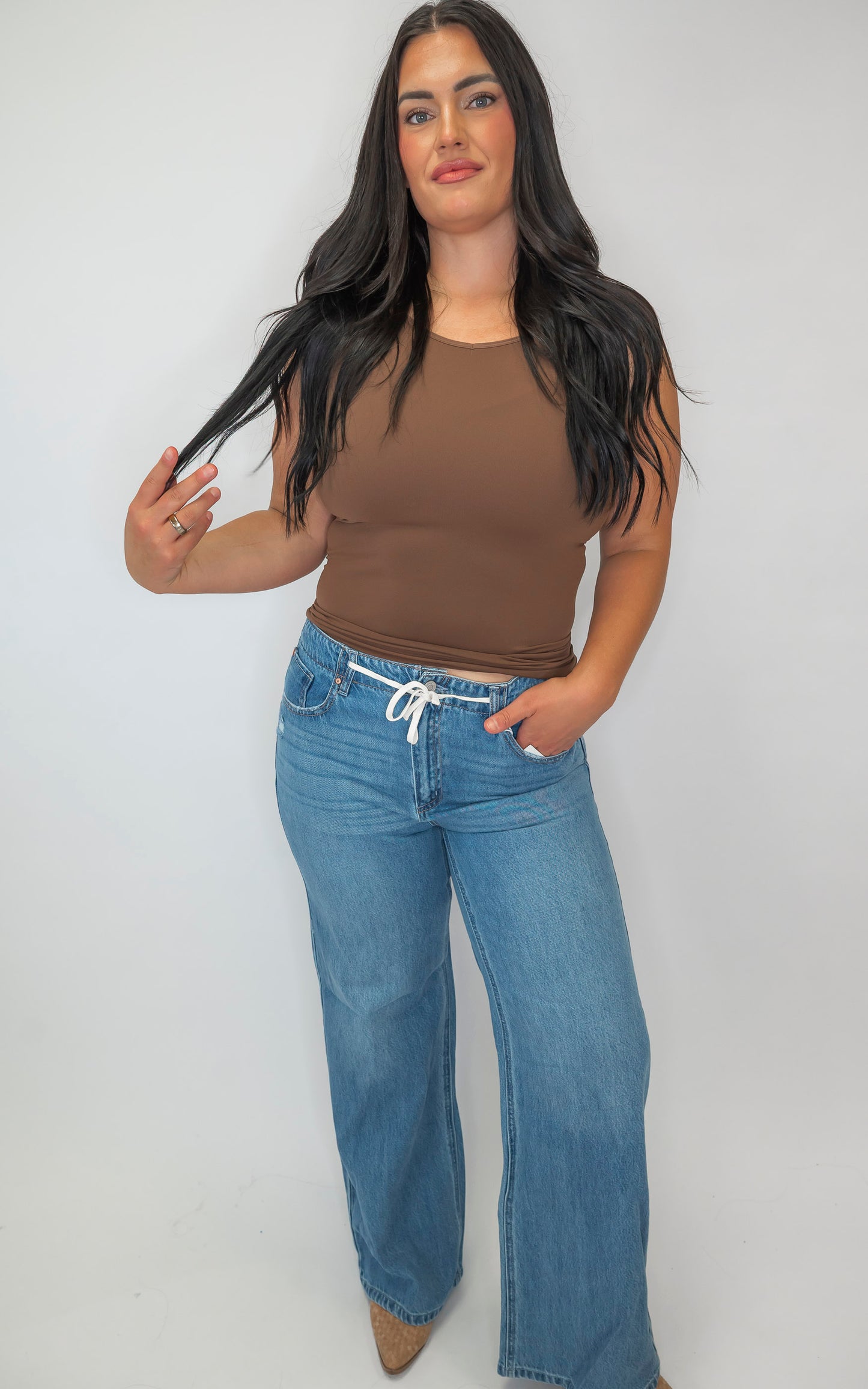 Reversible V Or U Neckline Seamless Tank - Part 2 (10 COLORS)