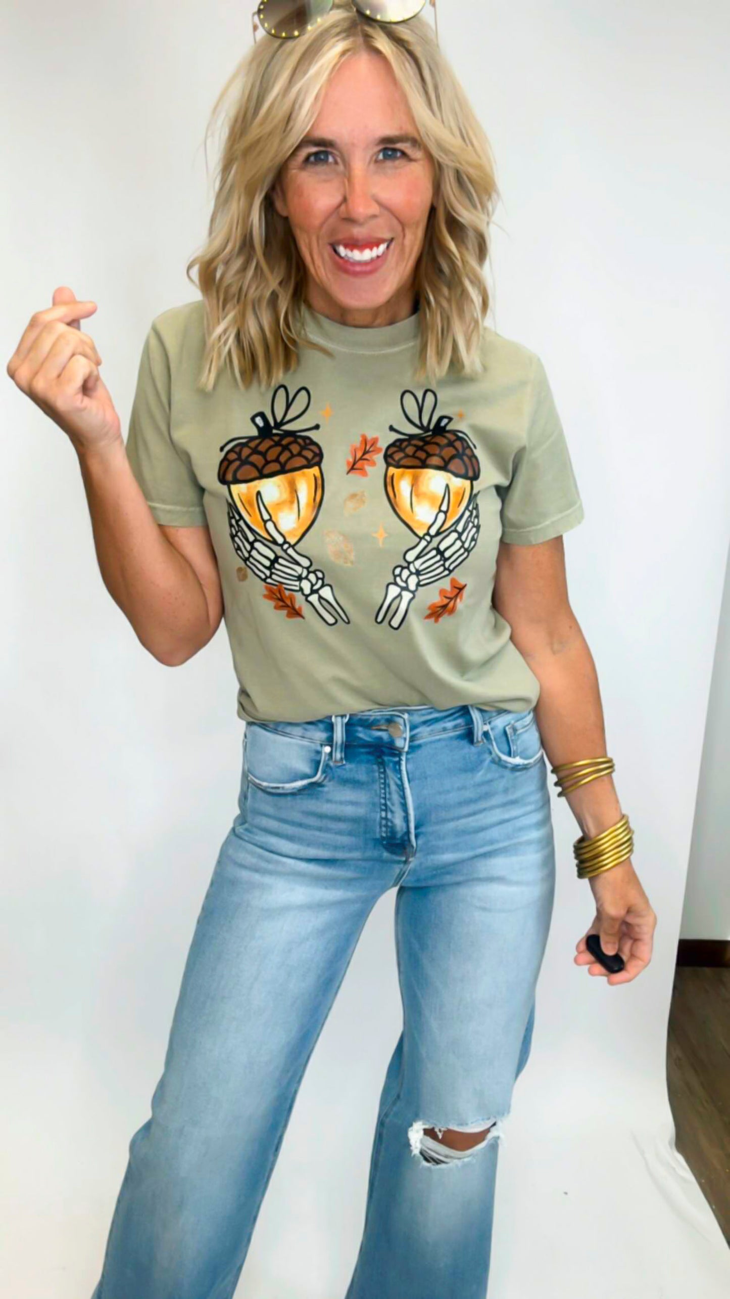 Hold My Acorns Garment Graphic T-shirt