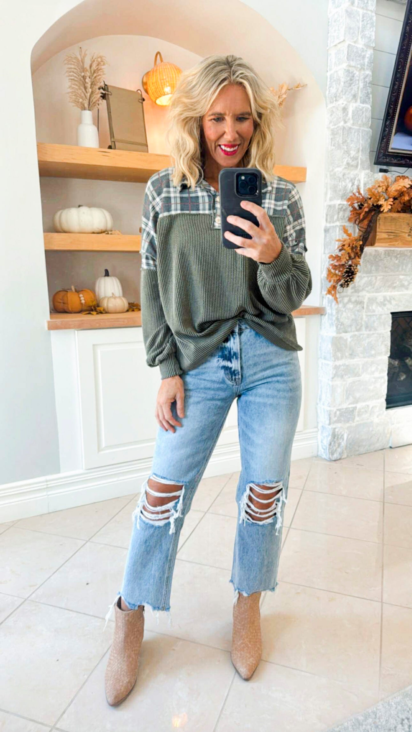 Your Lucky Long Sleeve Top (2 COLORS)