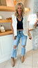 Floral Embroidered Crochet Sleeveless Top | POL