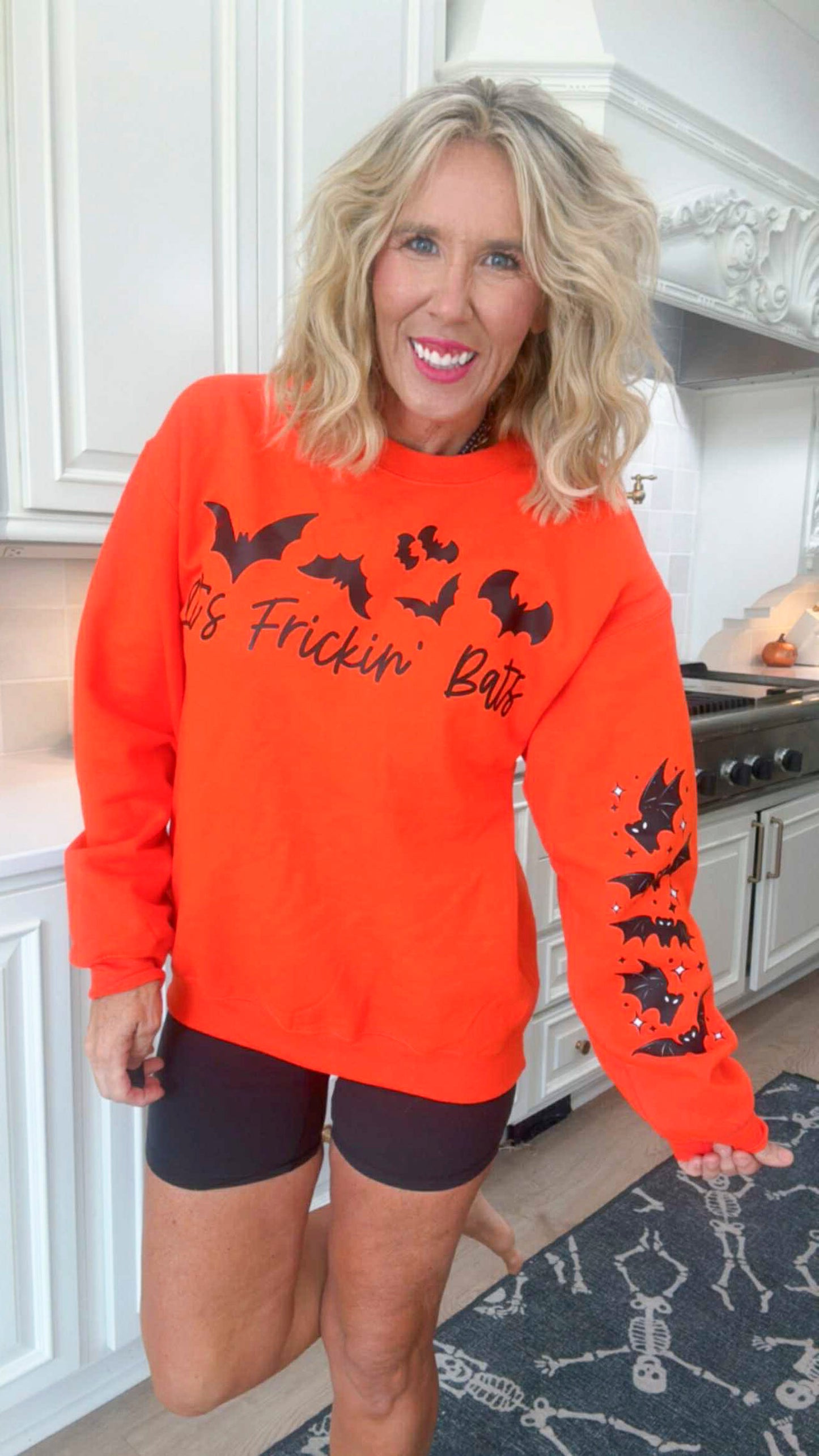 It's Frickin Bats Graphic Sweatshirt