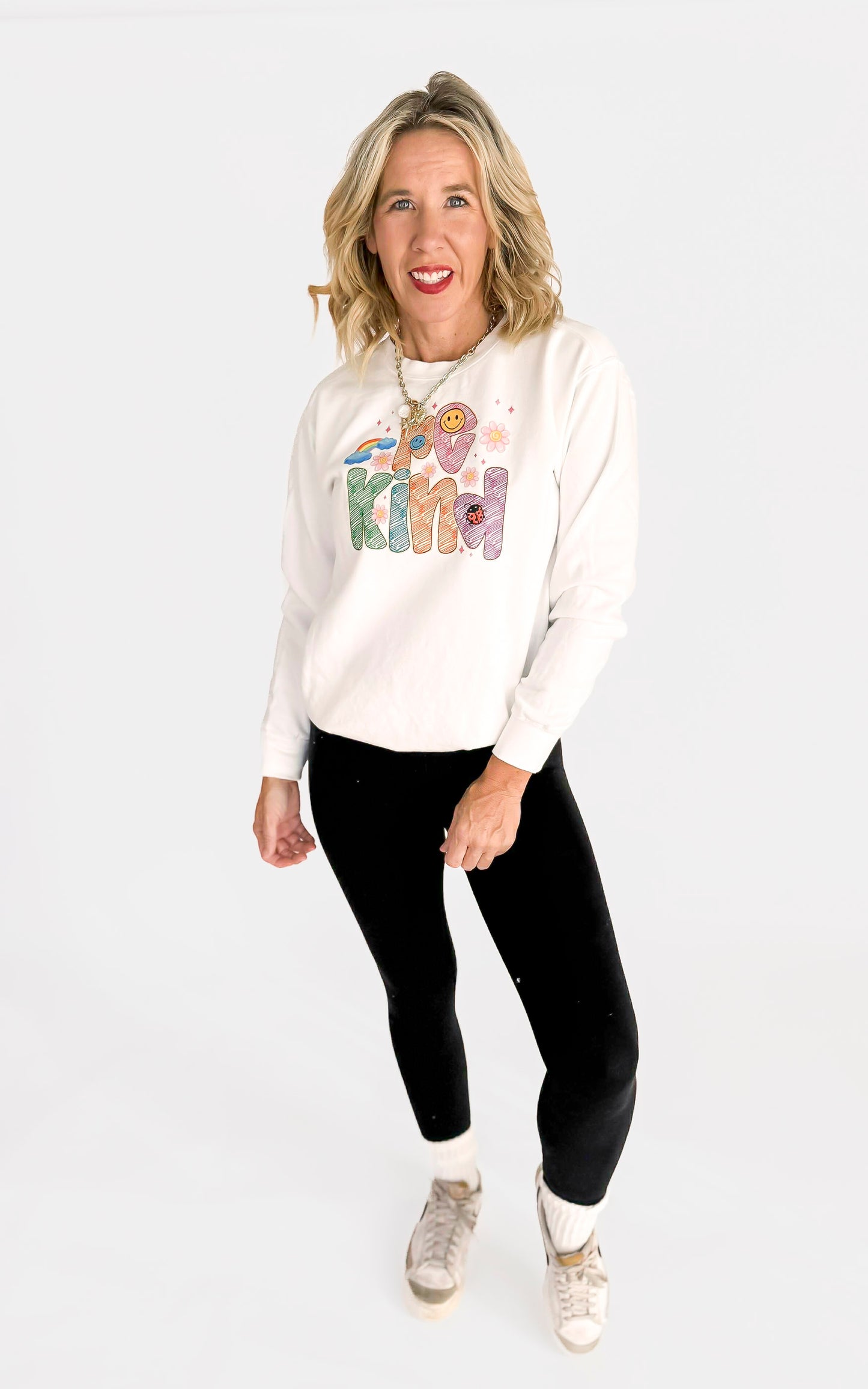 Be Kind Garment Dyed Sweatshirt | Comfort Colors -Excluded