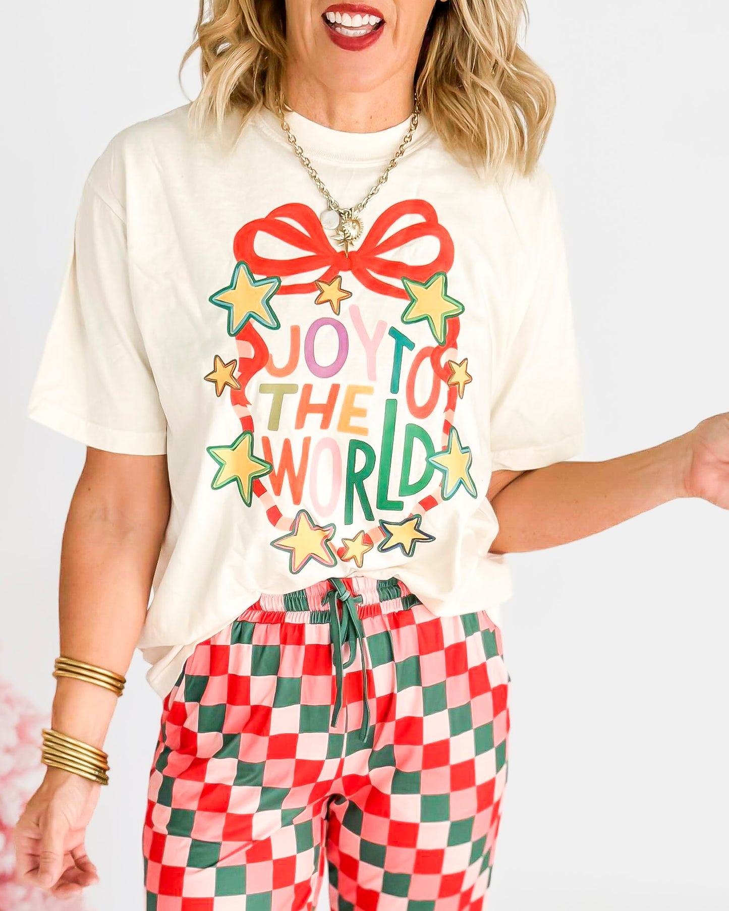 Joy to the World Garment Graphic T-shirt | Comfort Colors