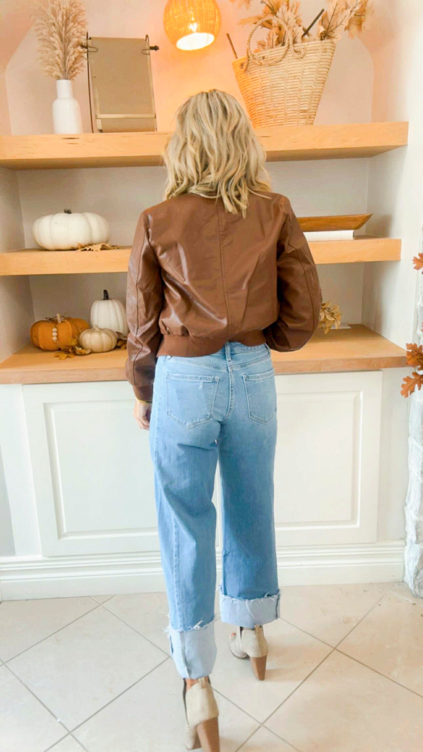 Well-Run High Rise Raw Hem Extreme Wide Denim Jeans | VERVET
