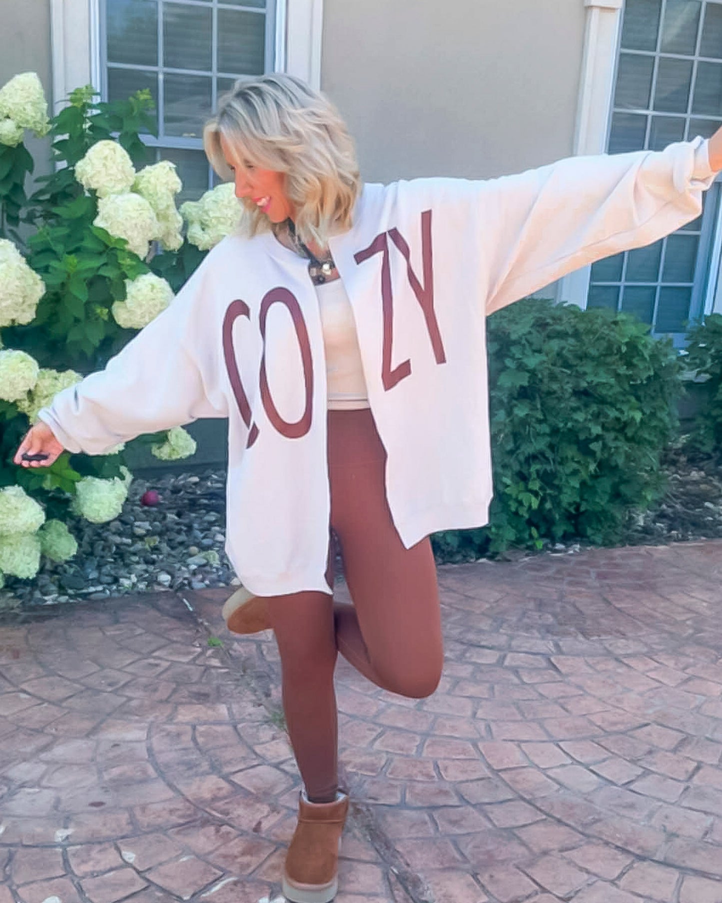 COZY Custom Sweatshirt Cardigan *DEAL