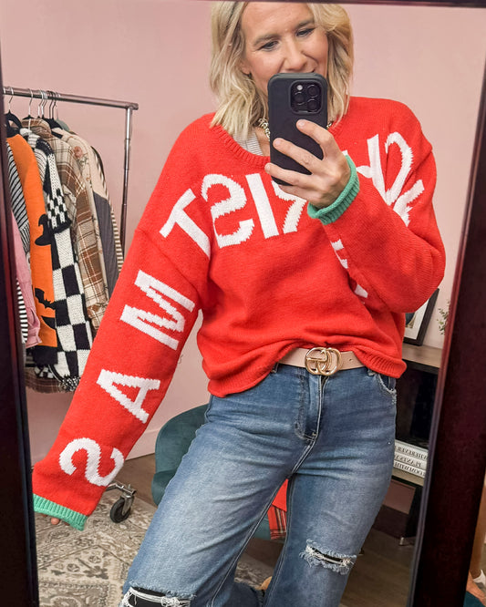 Merry Christmas Sweater | LOVLOV *LA LIVE PREORDER (Start Ship 12/07)