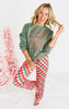 Tis the Season Crew Neck Graphic Sweatshirt