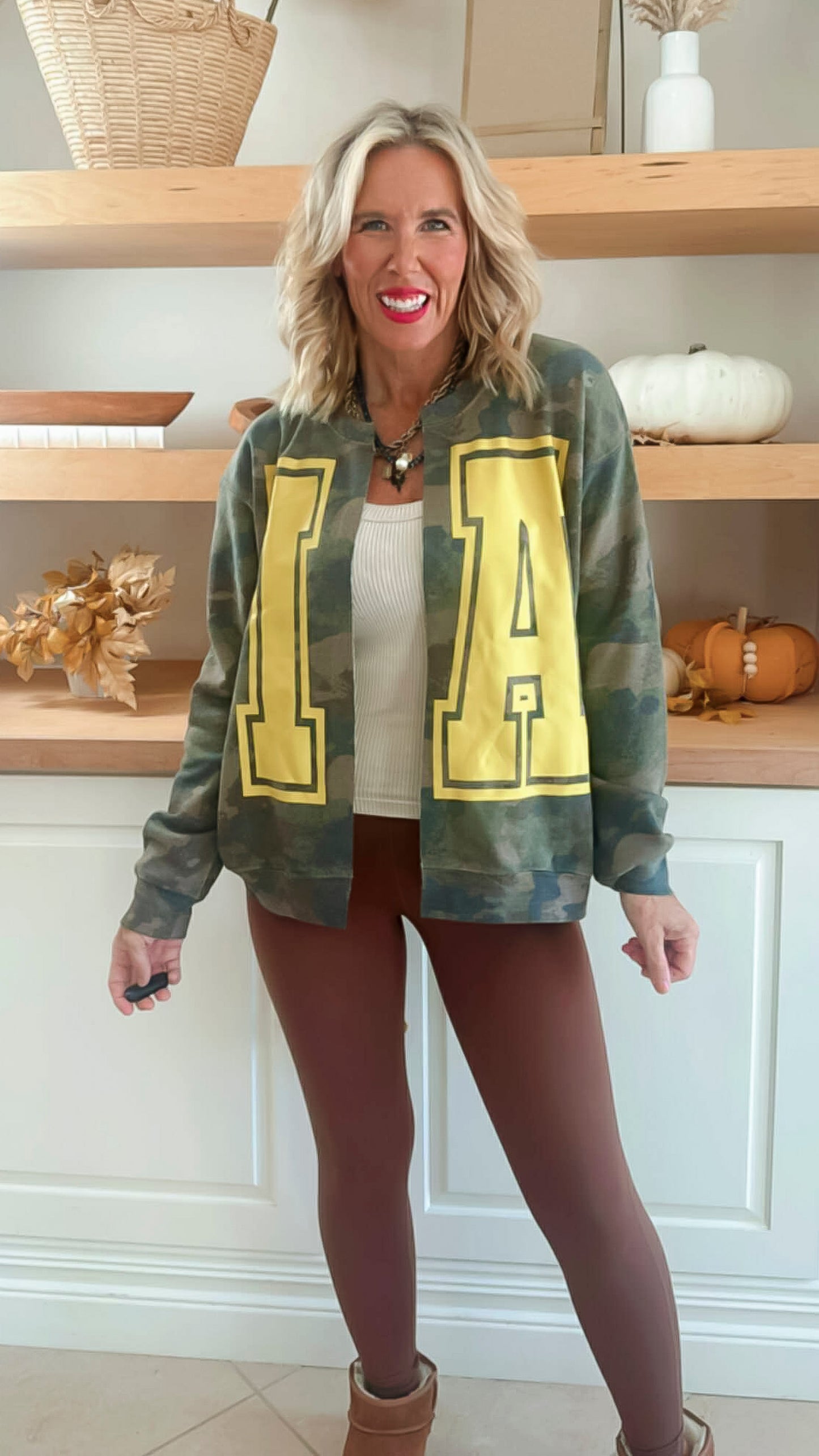 Camo Create Your Own Custom Sweatshirt Cardigan