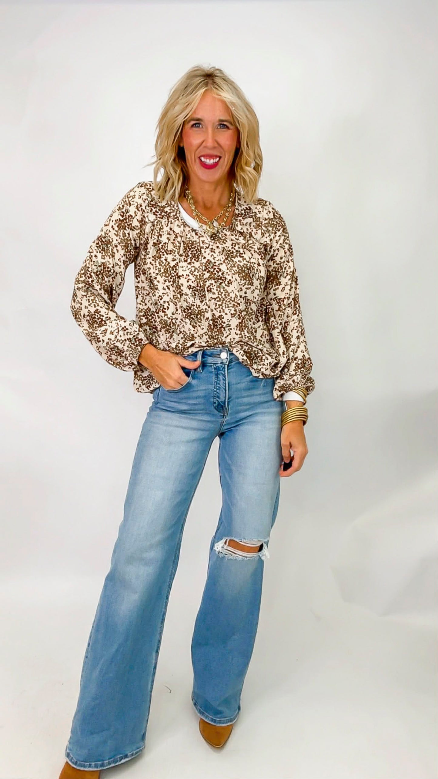 Wildflower Season Blouse Top