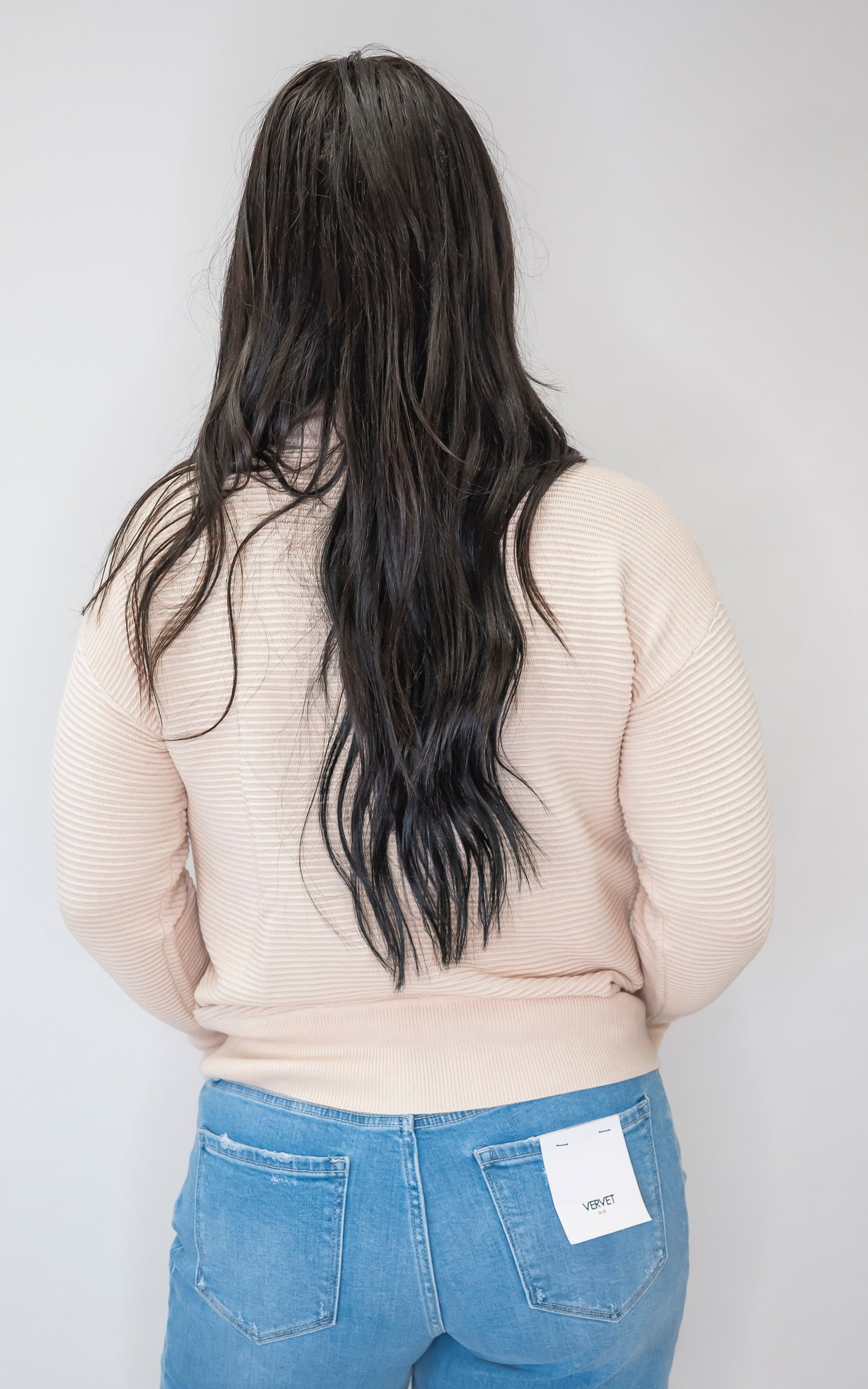 On Repeat Cream Half-Zip Pullover | SALTY WAVE *DEAL
