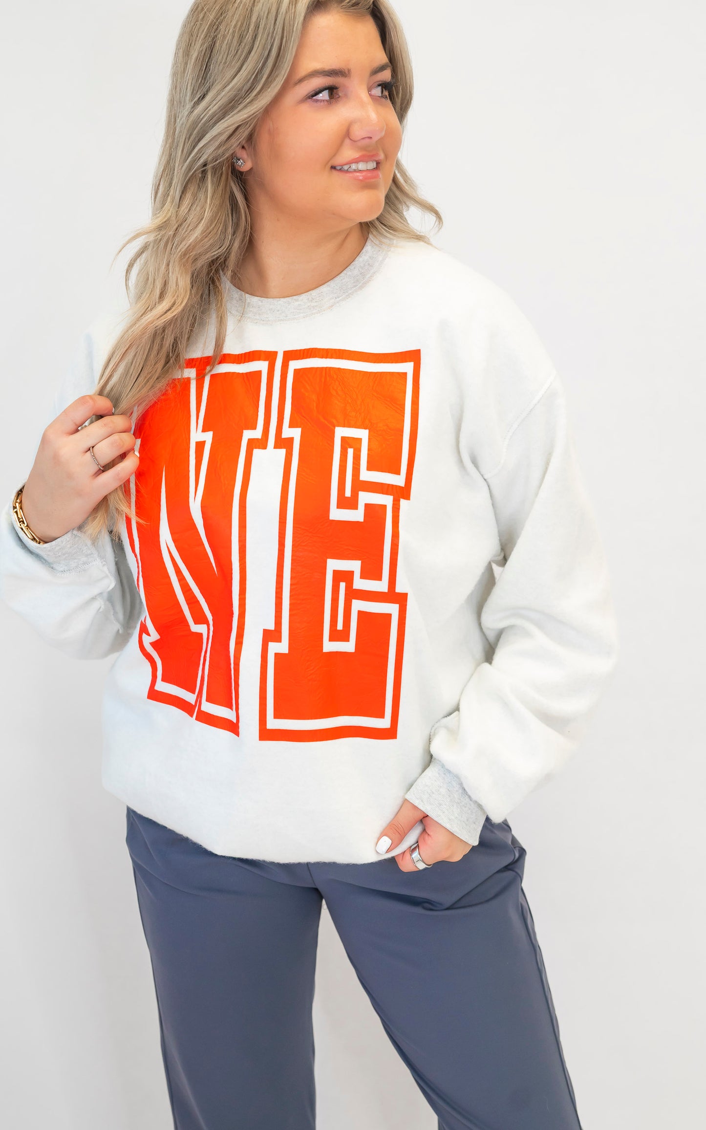 NEBRASKA Reversible Graphic Sweatshirt **
