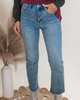 MICA | The Allure Tummy Control Bootcut Crop Denim Jean*