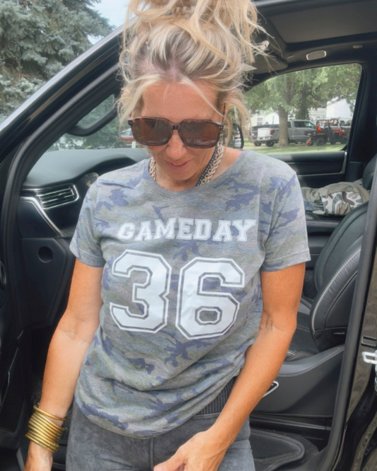 Game Day 36 Varsity Camo Graphic T-shirt